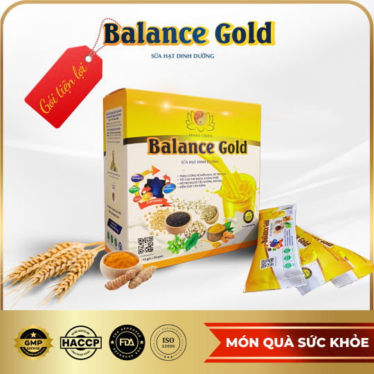 Sữa hạt Balance Gold Hộp Dạng Gói